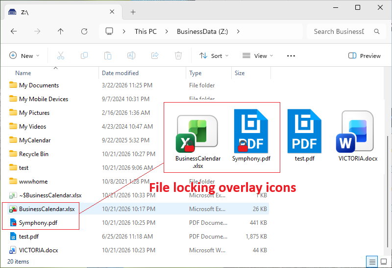 Cloud file locking for sharing and collaboration